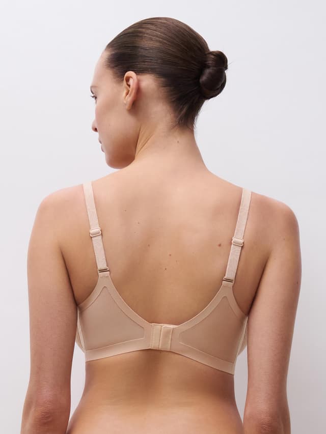Chantelle Soutien-gorge Moulé Emboîtant - Beige Doré - Pure Lace