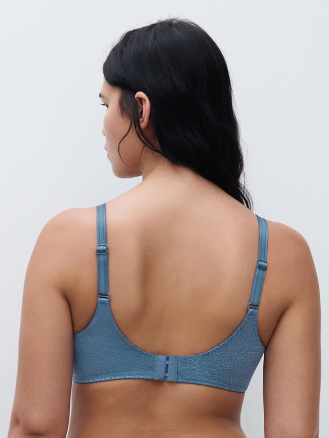 Chantelle Soutien-gorge Moulé Emboîtant - Bleu Jeans - C Magnifique