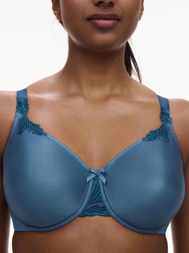 Chantelle Soutien-gorge Moulé Emboîtant - Bleu Jeans - Hedona
