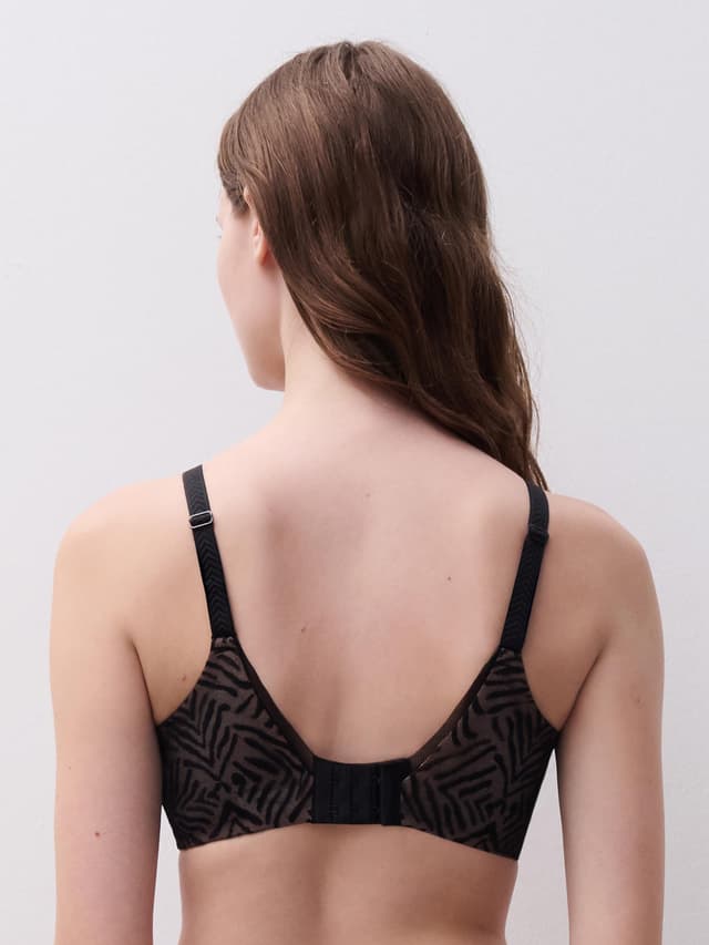 Chantelle Soutien-gorge Moulé Emboîtant - Noir - Graphic Allure