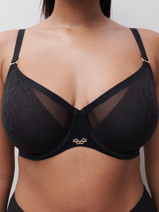 Chantelle Soutien-gorge Moulé Emboîtant - Noir - Pure Lace