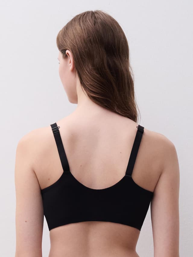 Chantelle Soutien-gorge Moulé Emboîtant Ouverture Frontale - Noir - Norah