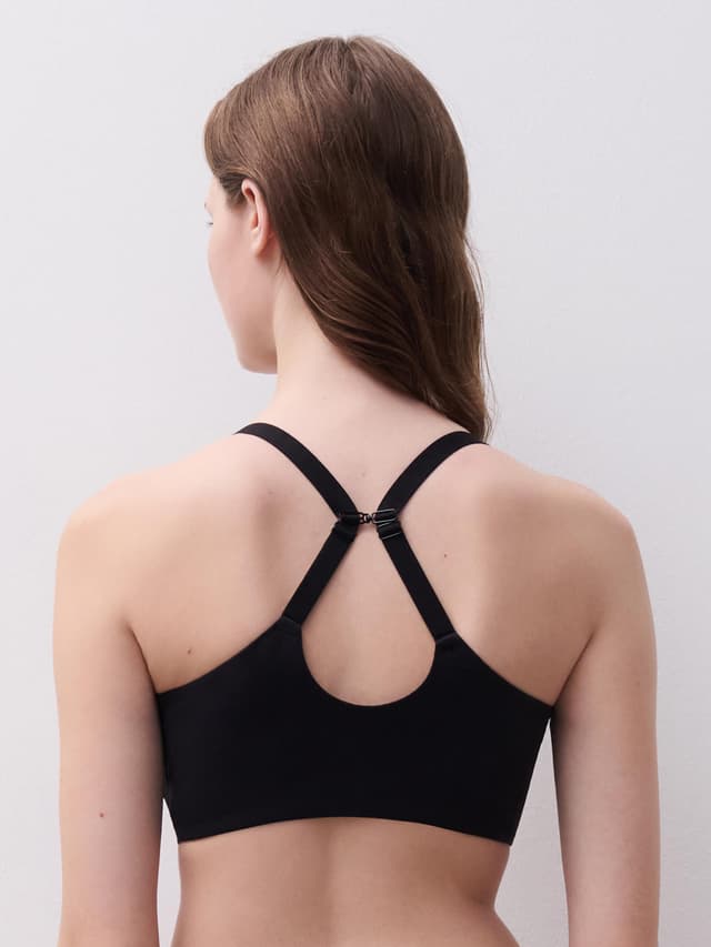 Chantelle Soutien-gorge Moulé Emboîtant Ouverture Frontale - Noir - Norah