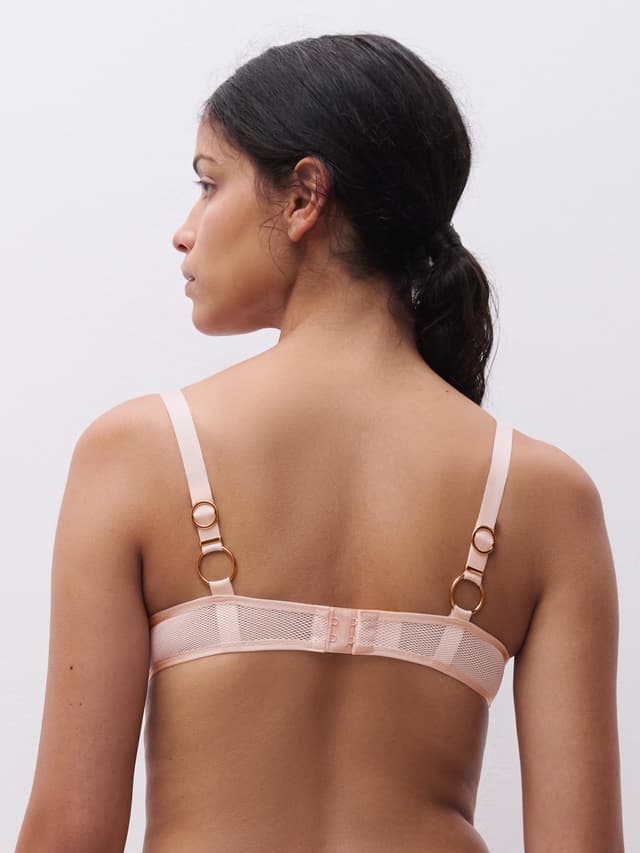 Chantelle Soutien-gorge Plongeant - Rose Taffetas - Xquisite