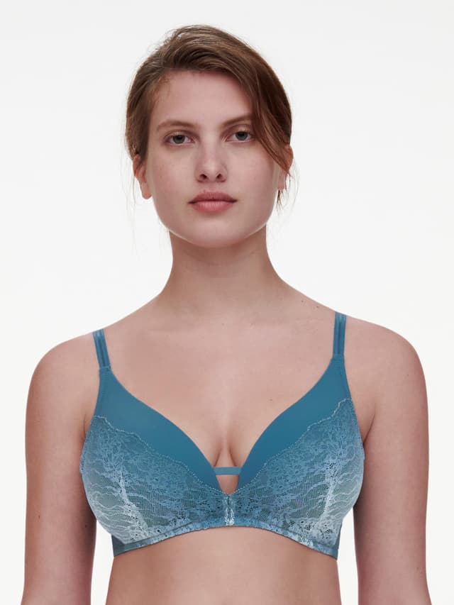 chantelle Soutien-gorge sans armature - Bleu pétrole dégradé - Crush