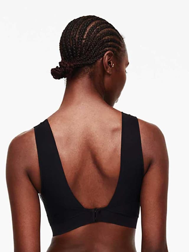 Chantelle Soutien-gorge Sans Armature Coques Dentelle - Noir - SoftStretch