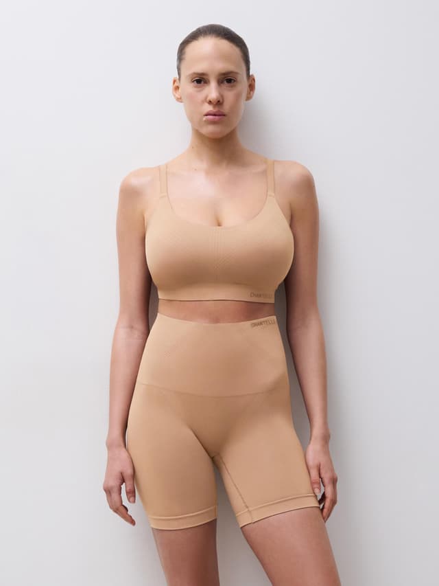 Chantelle Soutien-gorge Sans Armature Gainant - Terracotta - Smooth Comfort