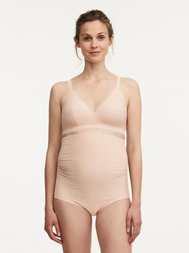 Chantelle Soutien-gorge Sans Armature Grossesse Et Allaitement - Beige Doré - Pure Maternity