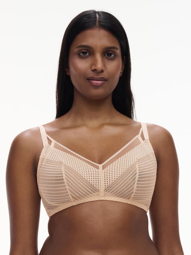 chantelle Soutien-gorge sans armature maintien - Beige doré - Play