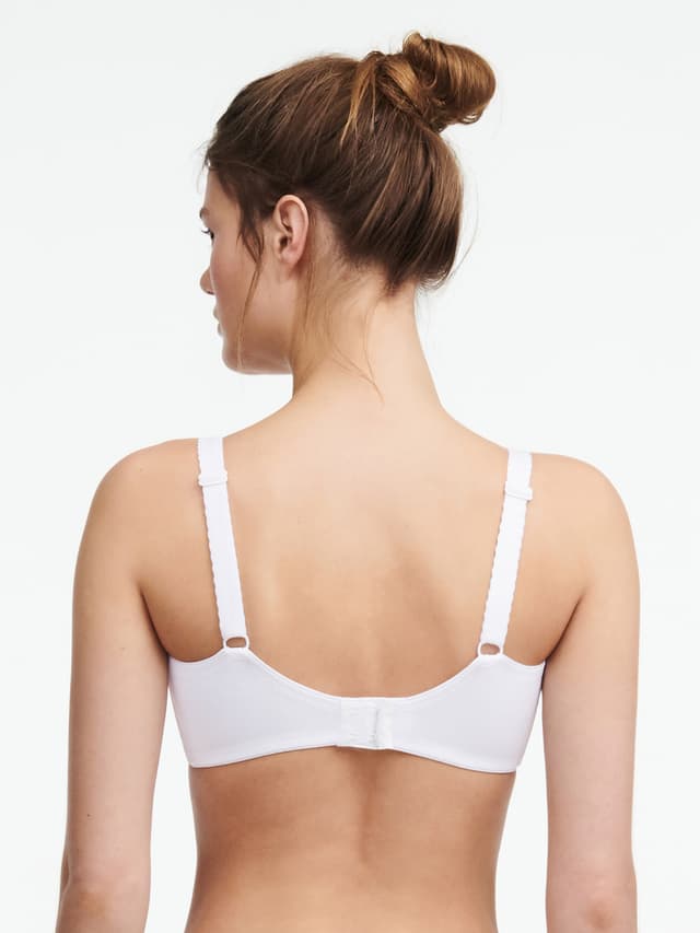 Chantelle Soutien-gorge Sans Armature Maintien - Blanc - Amazone
