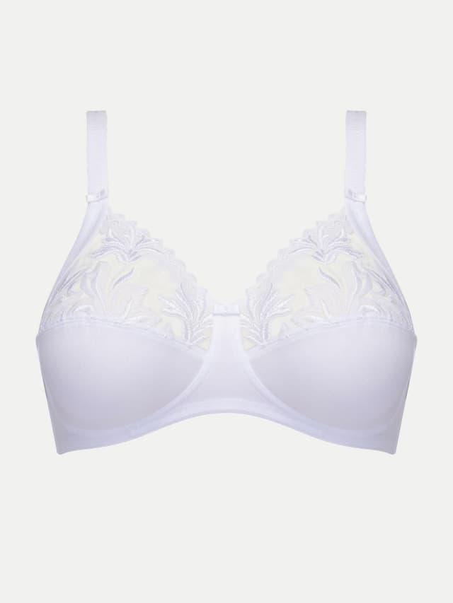 Chantelle Soutien-gorge Sans Armature Maintien - Blanc - Amazone