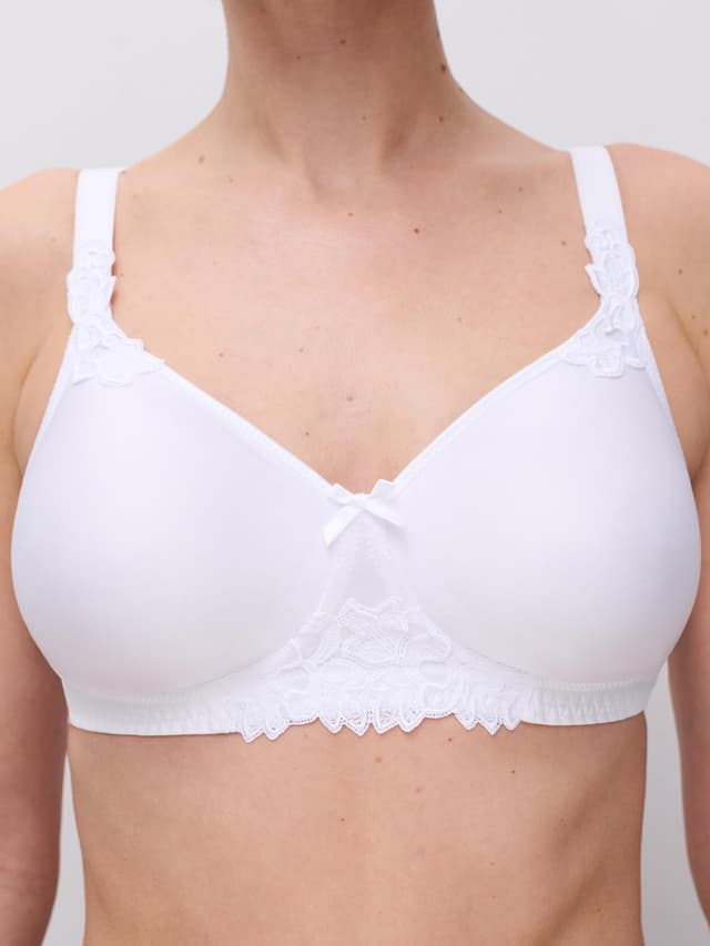 Chantelle Soutien-gorge Sans Armature Maintien - Blanc - Hedona