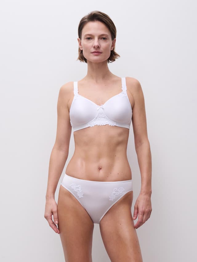 Chantelle Soutien-gorge Sans Armature Maintien - Blanc - Hedona