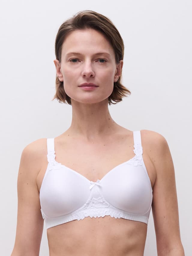 chantelle Soutien-gorge sans armature maintien - Blanc - Hedona