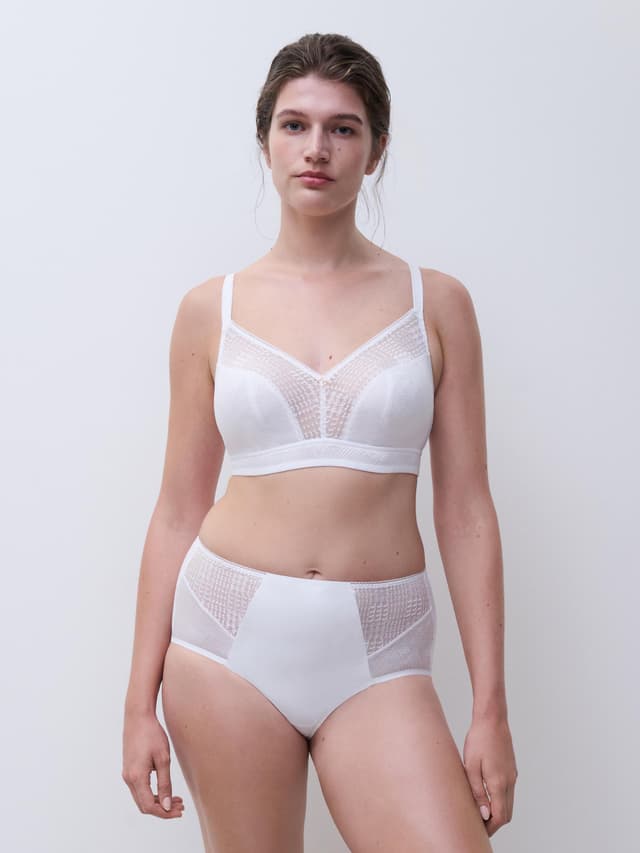 Chantelle Soutien-gorge Sans Armature Maintien - Blanc - Intrigue