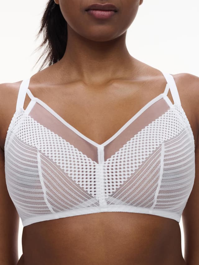 Chantelle Soutien-gorge Sans Armature Maintien - Blanc - Play