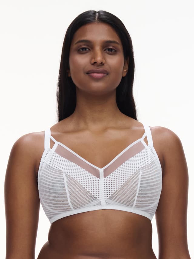 chantelle Soutien-gorge sans armature maintien - Blanc - Play