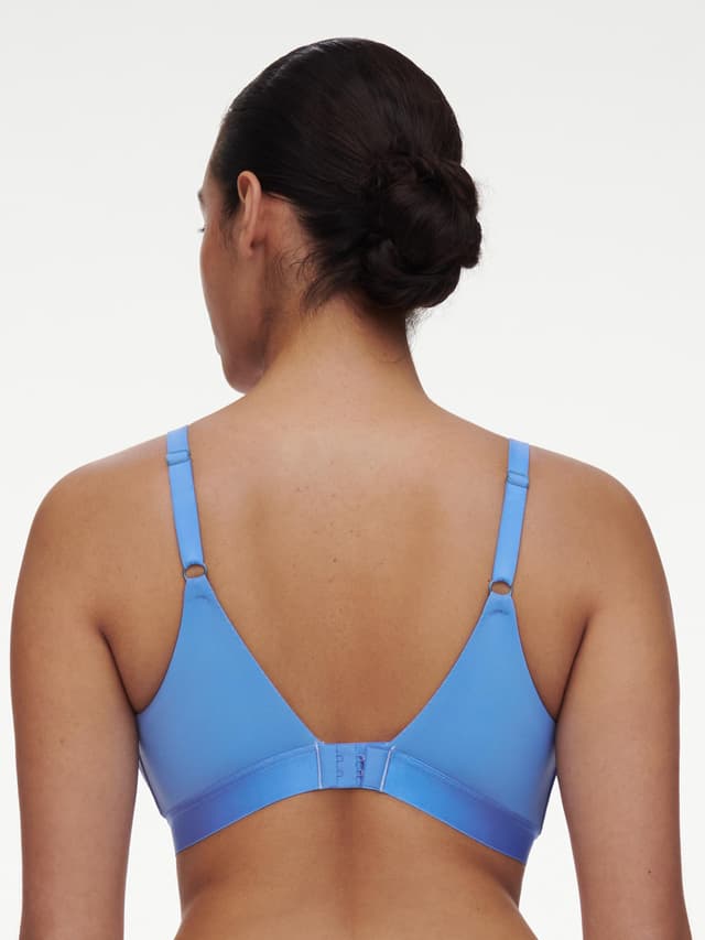 Chantelle Soutien-gorge Sans Armature Maintien - Bleu Antoinette - Norah