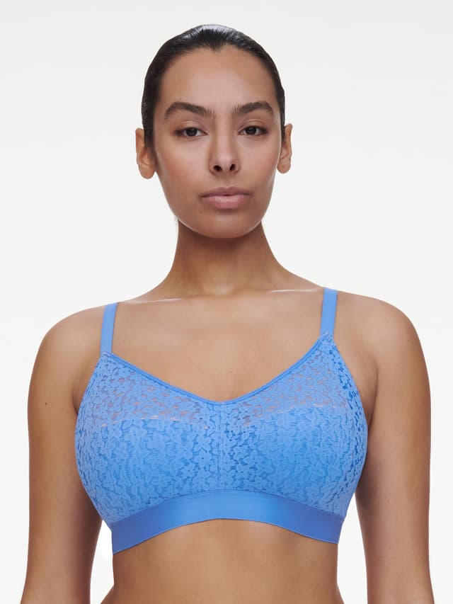chantelle Soutien-gorge sans armature maintien - Bleu Antoinette - Norah
