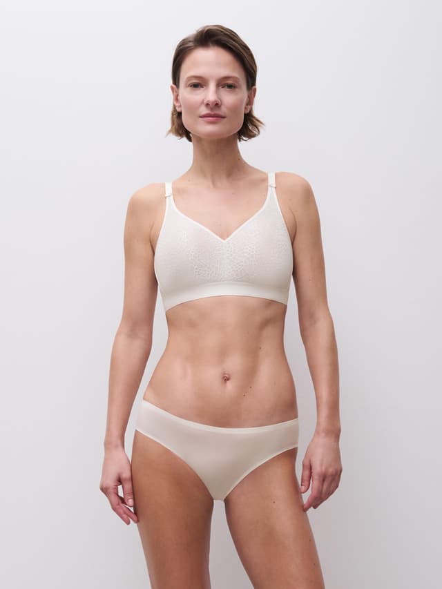 Chantelle Soutien-gorge Sans Armature Maintien - Ivoire - C Magnifique
