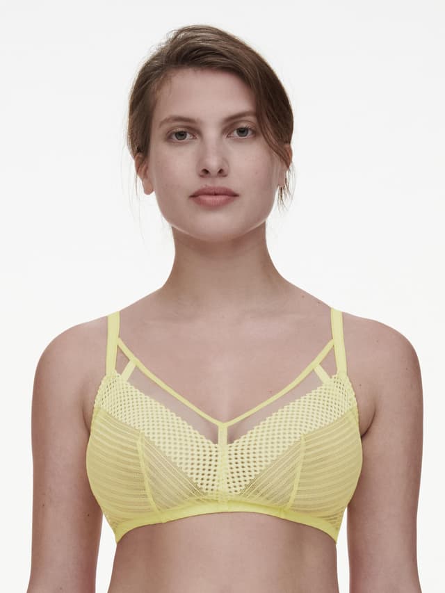 chantelle Soutien-gorge sans armature maintien - Jaune citrus - Play