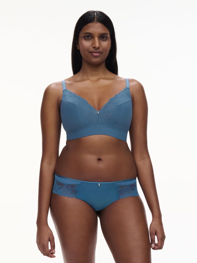 Chantelle Soutien-gorge Sans Armature Maintien Mousse - Bleu Jeans - Orangerie Dream