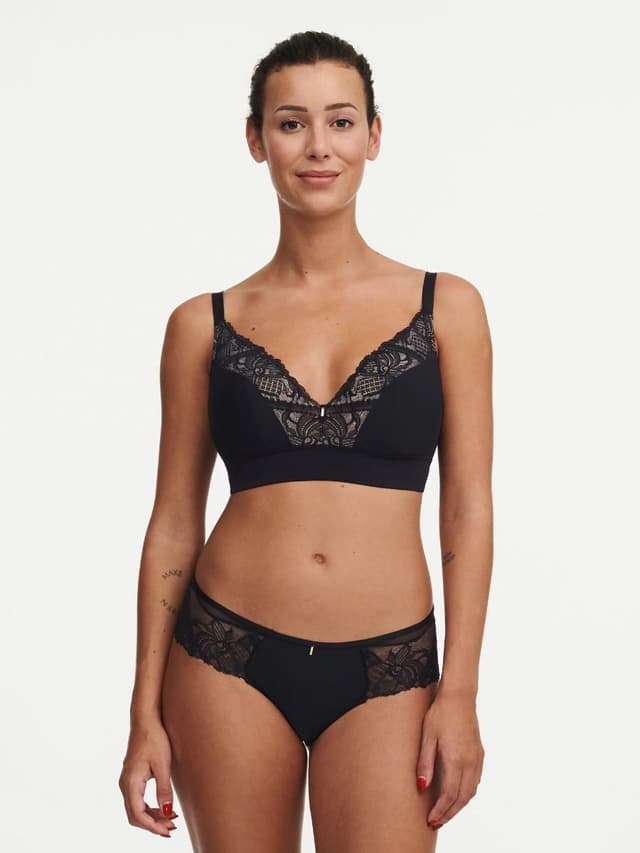 Chantelle Soutien-gorge Sans Armature Maintien Mousse - Noir - Orangerie Dream