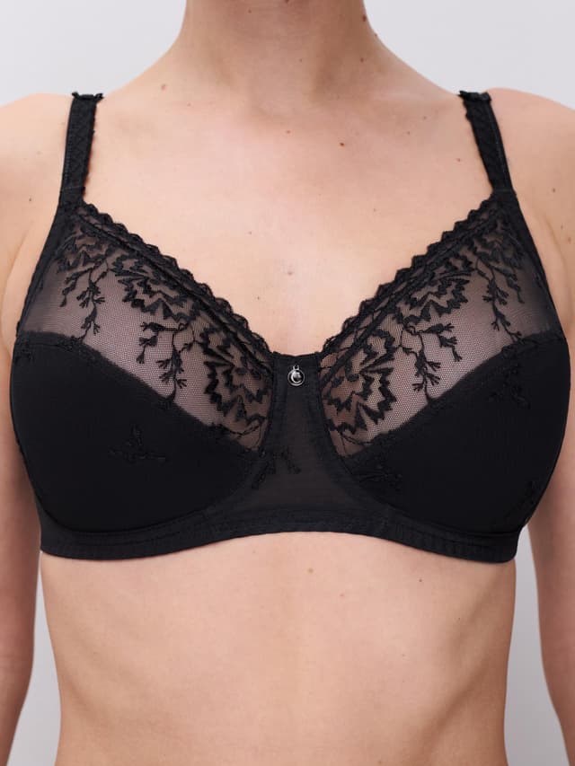 Chantelle Soutien-gorge Sans Armature Maintien - Noir - Every Curve