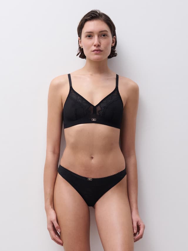Chantelle Soutien-gorge Sans Armature Maintien - Noir - Origins