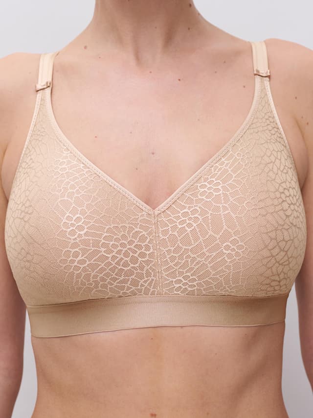 Chantelle Soutien-gorge Sans Armature Maintien - Nude - C Magnifique