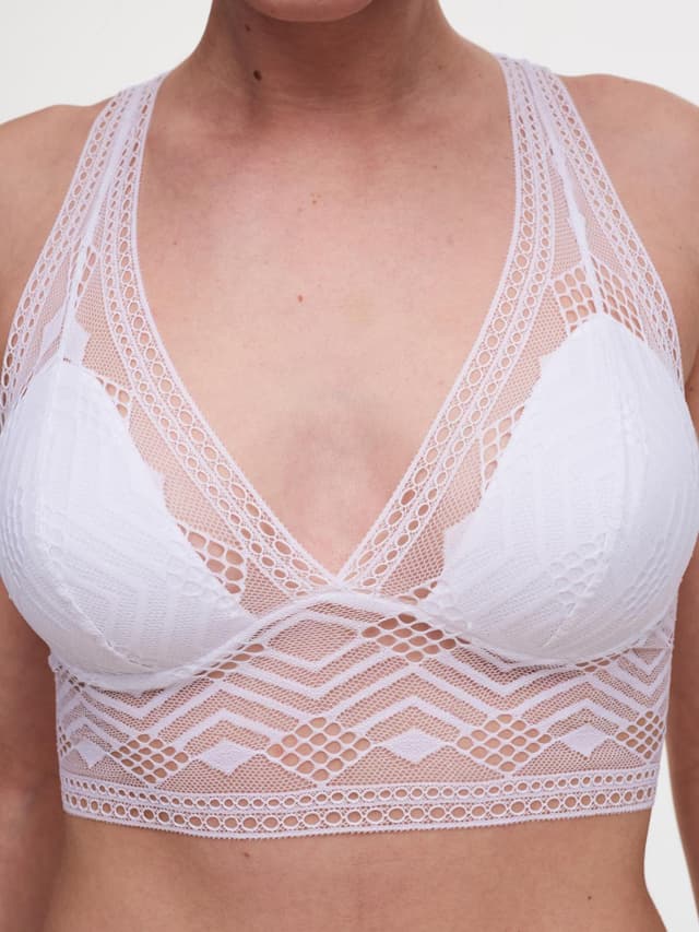 Chantelle Soutien-gorge Sans Armature Mousse - Blanc - Ondine