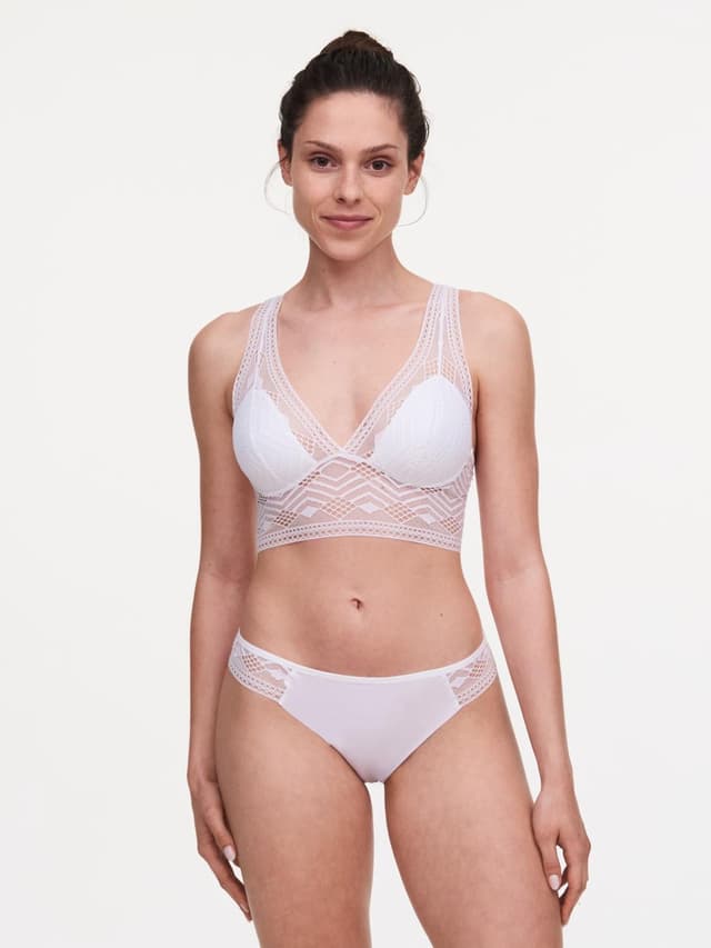 Chantelle Soutien-gorge Sans Armature Mousse - Blanc - Ondine