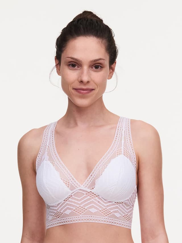 chantelle Soutien-gorge sans armature mousse - Blanc - Ondine