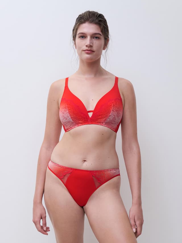 Chantelle Soutien-gorge Sans Armature - Orangeade Dégradé - Crush