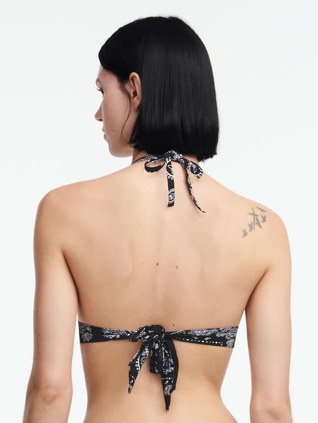 Chantelle Soutien-gorge Sans Armature Triangle - Bandana Noir - Jamie