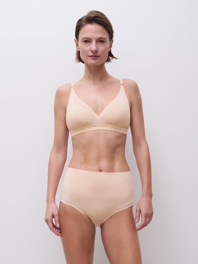Chantelle Soutien-gorge Sans Armature Triangle - Beige Doré - Pure Light
