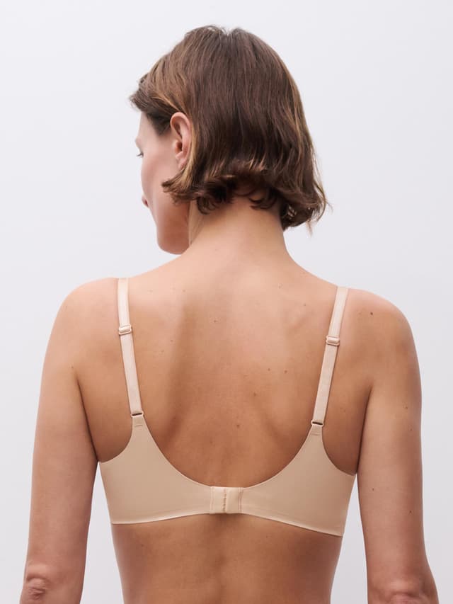 Chantelle Soutien-gorge Sans Armature Triangle Coques - Beige Doré - Essentiall