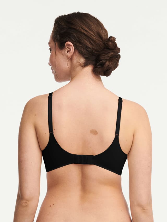 Chantelle Soutien-gorge Sans Armature Triangle Coques - Noir - Essentiall