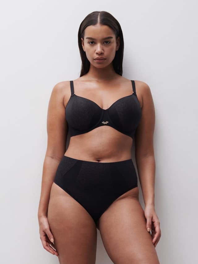 Chantelle Soutien-gorge Spacer Moulé Emboîtant - Noir - Pure Lace