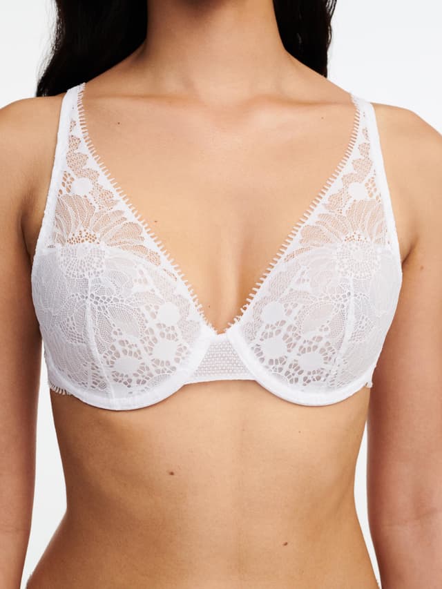 Chantelle Soutien-gorge Spacer Plongeant - Blanc - Day To Night