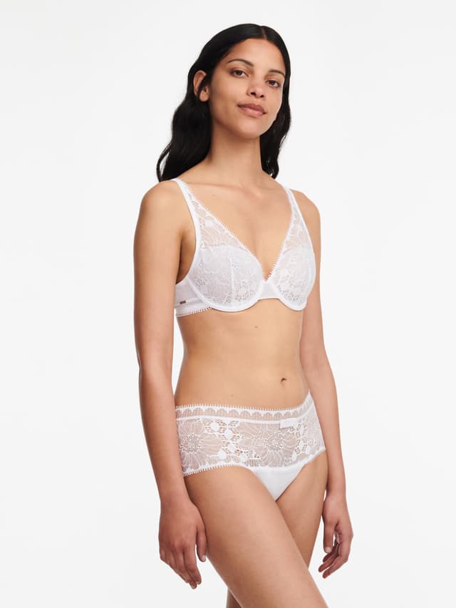 Chantelle Soutien-gorge Spacer Plongeant - Blanc - Day To Night