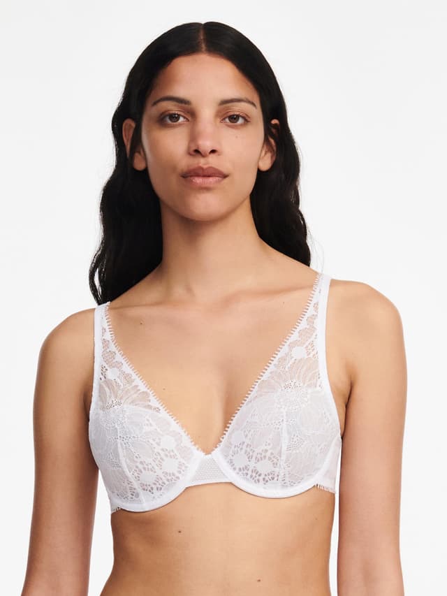 chantelle Soutien-gorge spacer plongeant - Blanc - Day To Night