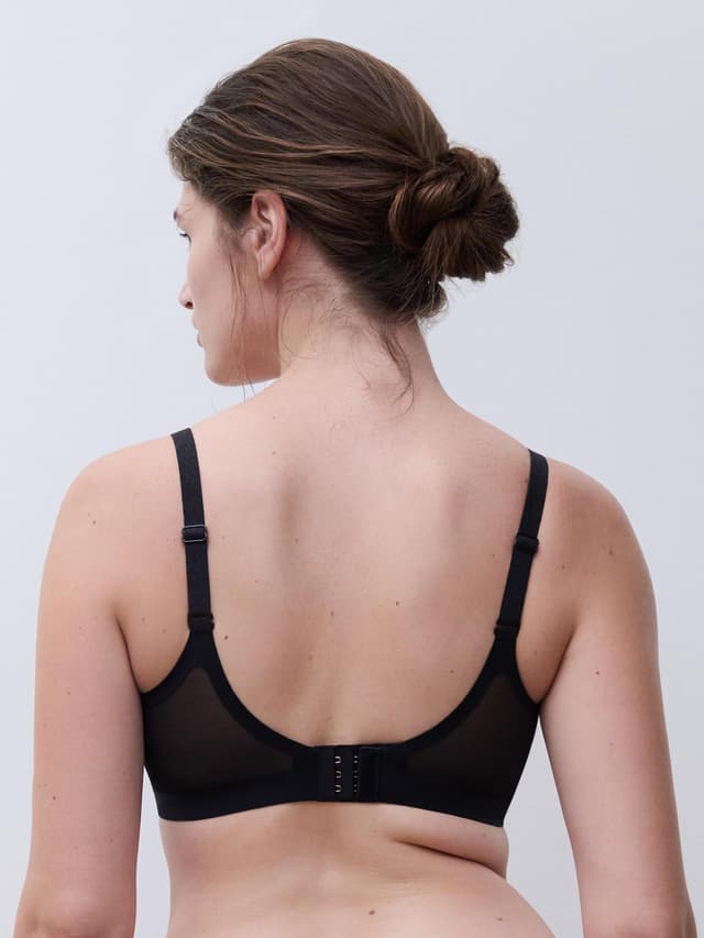 Chantelle Soutien-gorge Spacer Sans Armature Spacer Maintien - Noir - Pure Lace