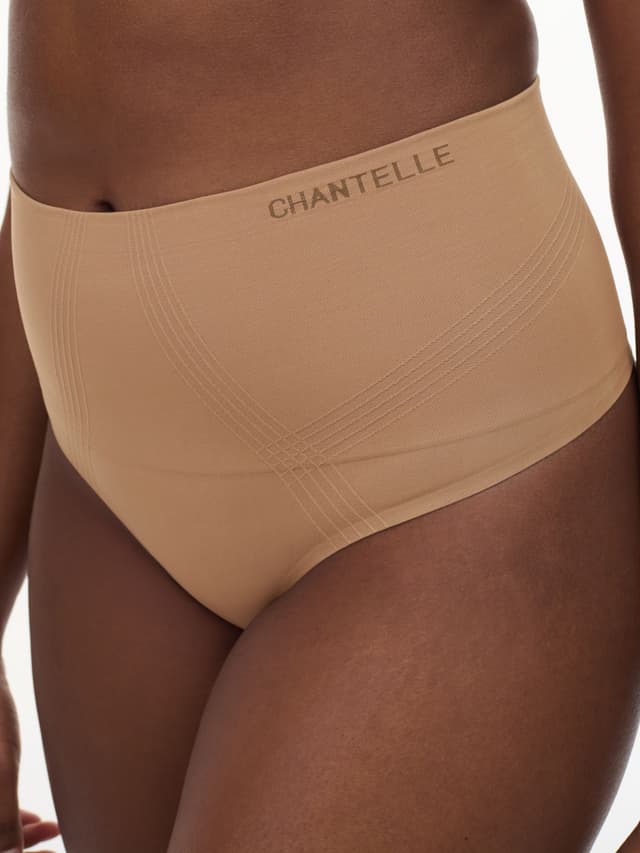 Chantelle String Gainant Taille Haute - Terracotta - Smooth Comfort