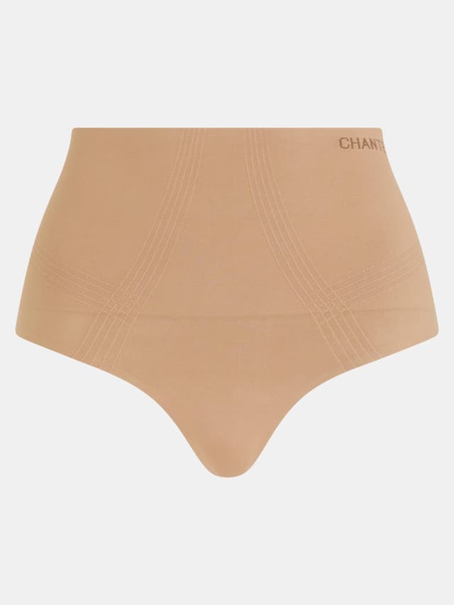 Chantelle String Gainant Taille Haute - Terracotta - Smooth Comfort