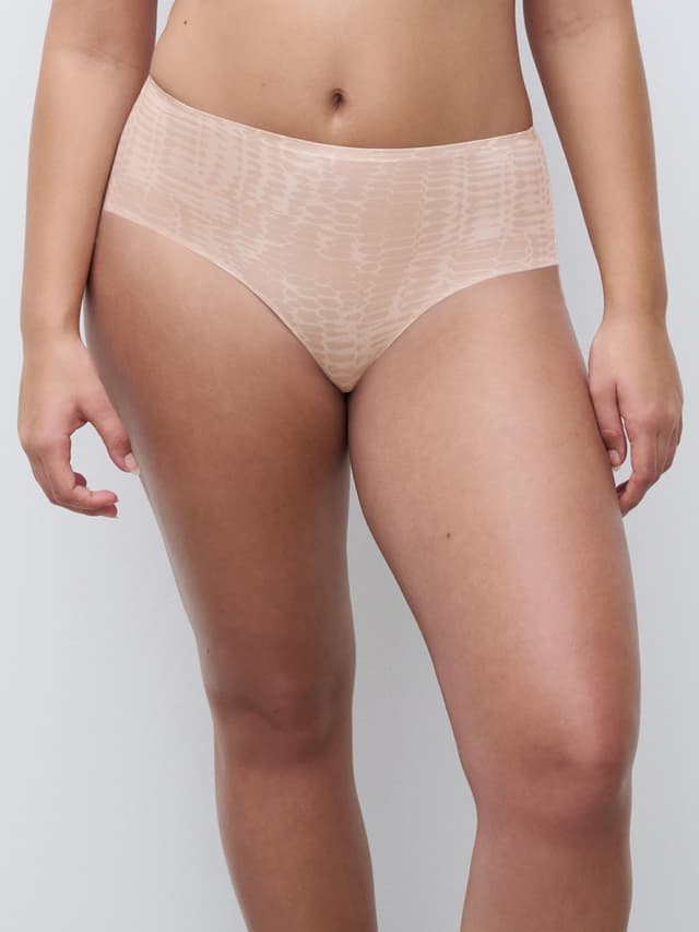chantelle String taille haute - Imprimé serpent clair - SoftStretch