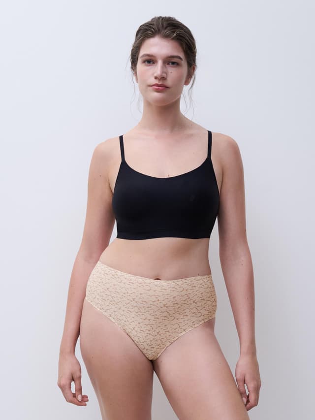 Chantelle String Taille Haute - Norah Nude Print - SoftStretch