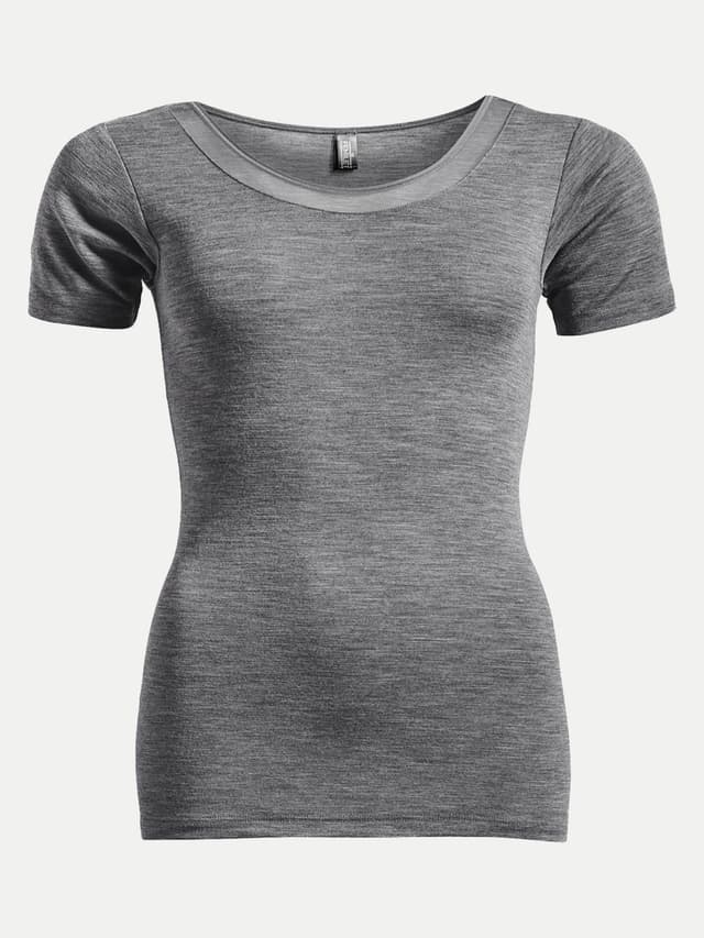 Chantelle T-shirt Manches Courtes - Gris Chiné - Juliana
