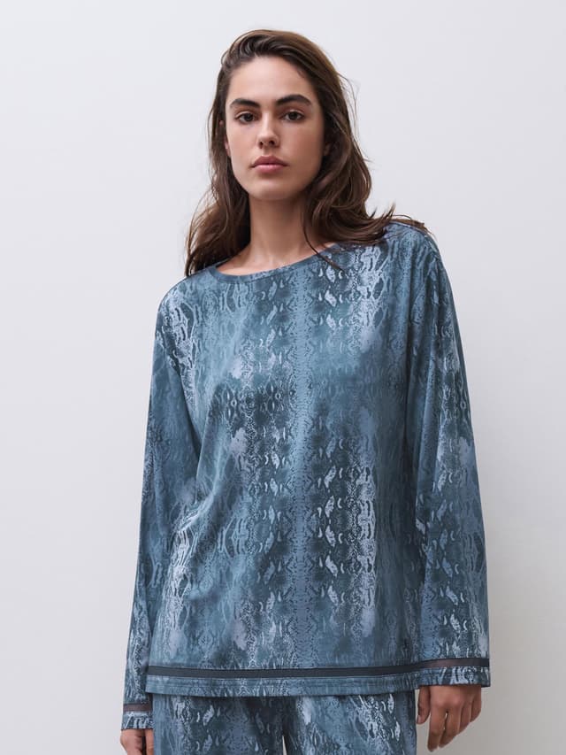 chantelle T-shirt manches longues - Jeans serpent - Joe