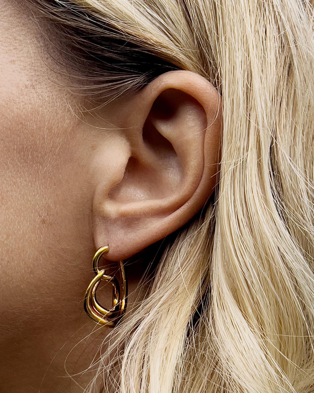 Charlotte Chesnais Boucles D'oreilles Créoles Lasso